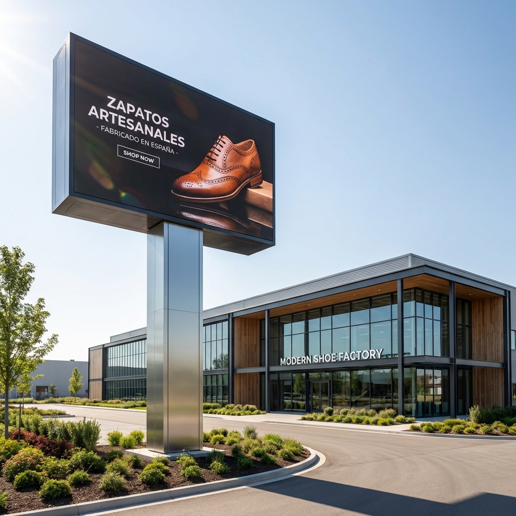 Detalle Monoposte Centro Comercial