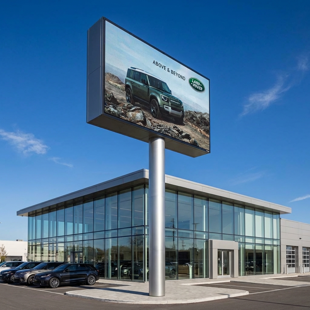 Monoposte Corporativo Concesionario