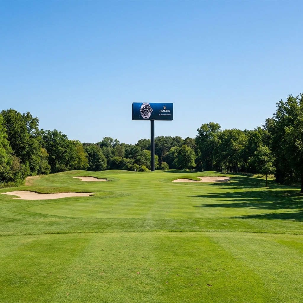 Monoposte LED Mediano Campo Golf Rolex